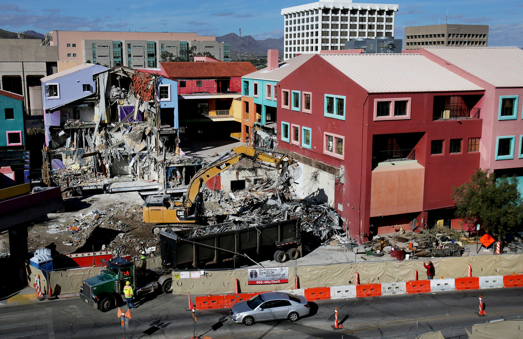 Demolition of La Placita